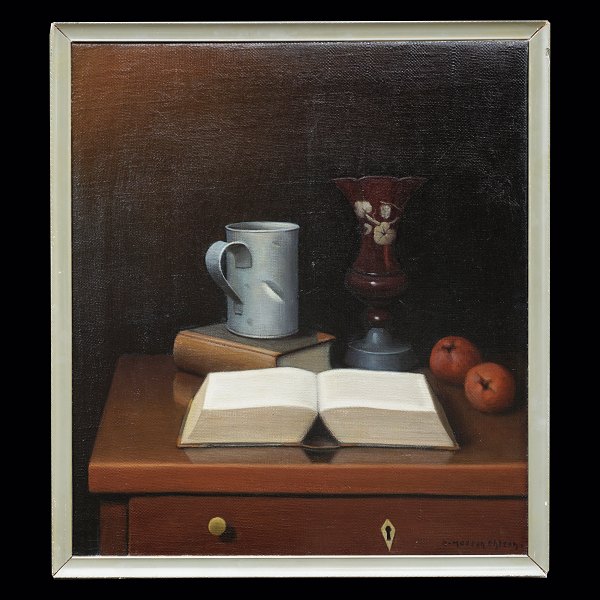 Jeppe Madsen-Ohlsen, 1891-1948, oil on canvas. Signed. Visible size: 68x60cm. With frame: 73x65cm