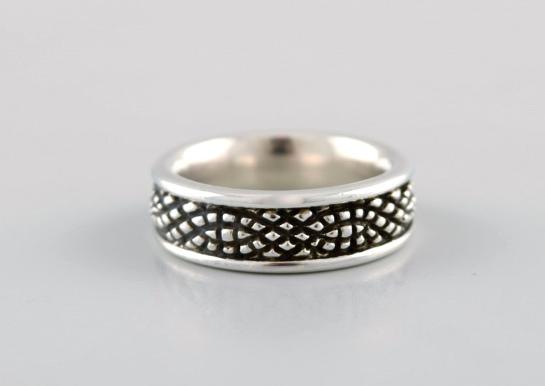 Lene Munthe for Georg Jensen. Ring in sterling silver. Model 426. Late 20th Century.