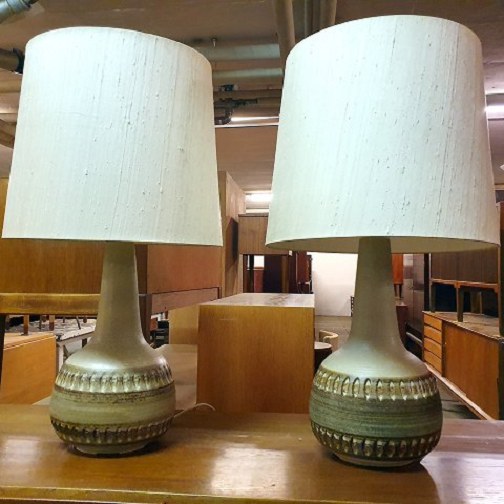 1 stor Søholm keramik lamper