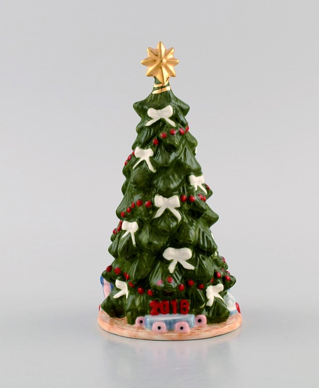 Royal Copenhagen porcelænsfigur. Årets juletræ. 2018.