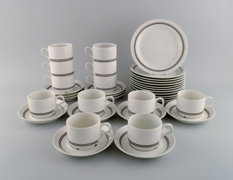 Rörstrand coffee service for twelve people. Swedish design, 1960s.