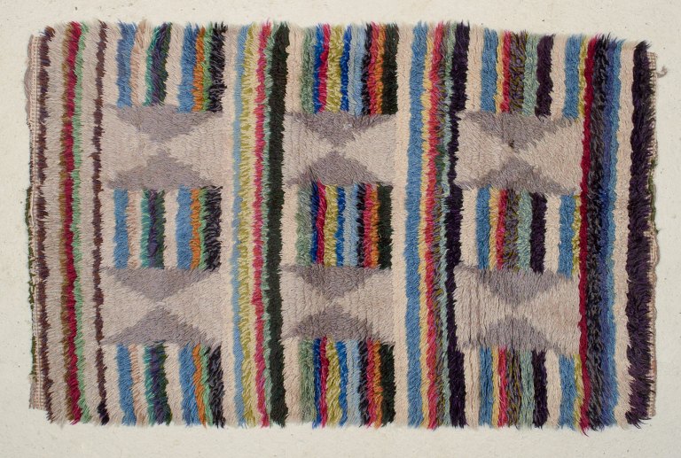Rya carpet, Sweden.Modernist design.