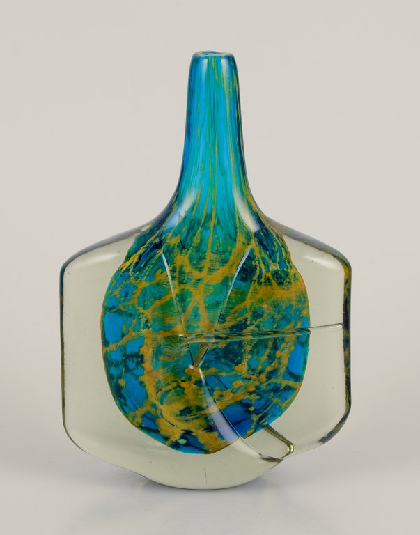 Mdina, MaltaUnique art glass vase.