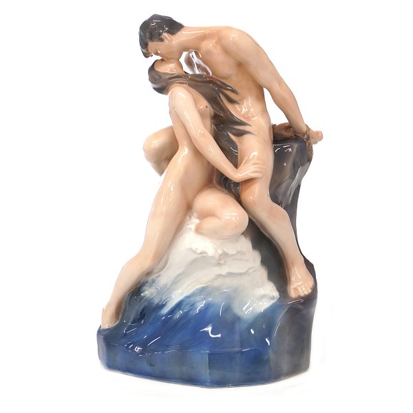 Royal Copenhagen Bølge og Strand 088 (1132). Medarbejdersortering i flot hel stand. H: 47cm