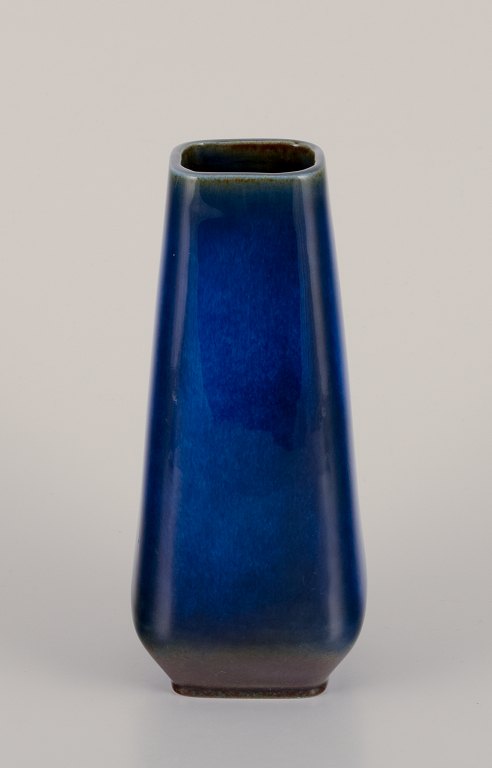 Sven Jonson for Gustavsberg. "Lagun" vase in glazed stoneware.