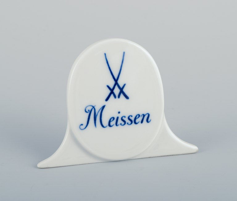 Meissen, Germany. Porcelain shop sign.