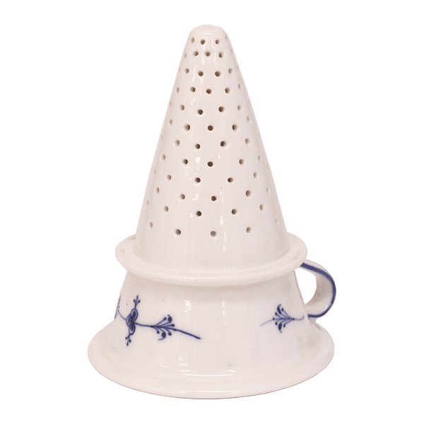 Tidlig musselmalet Royal Copenhagen tragtformet si. Minimal hårrevne på ca. 1cm. L: 13cm
