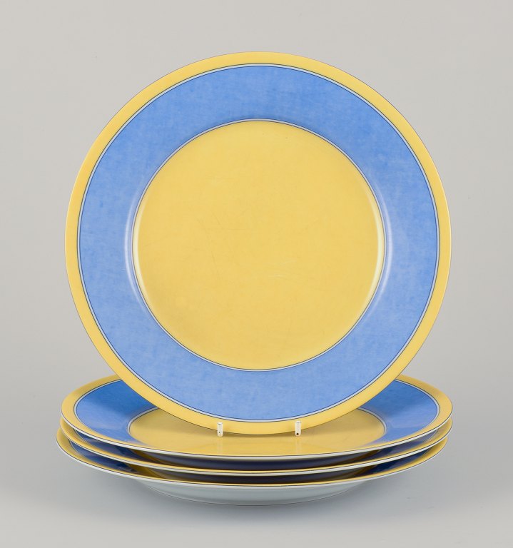 Laure Japy, Paris / Limoges, France.Four porcelain plates.