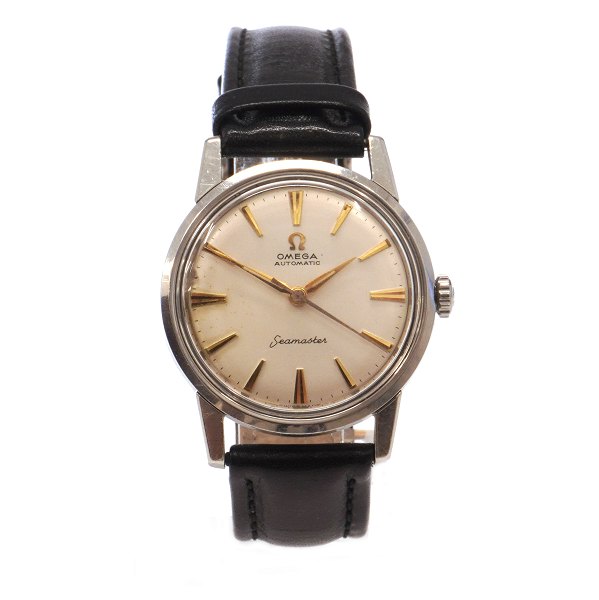 Omega Seamaster Automatic stål fra ca. år 1960 ref. 14704 5SC. Værk kaliber 591. D: 34mm
