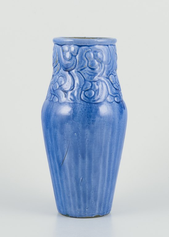 Svend Hammershøi for Kähler. Early and rare decorative ceramic vase.