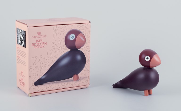 Kay Bojesen. Songbird in beech wood. Limited edition.