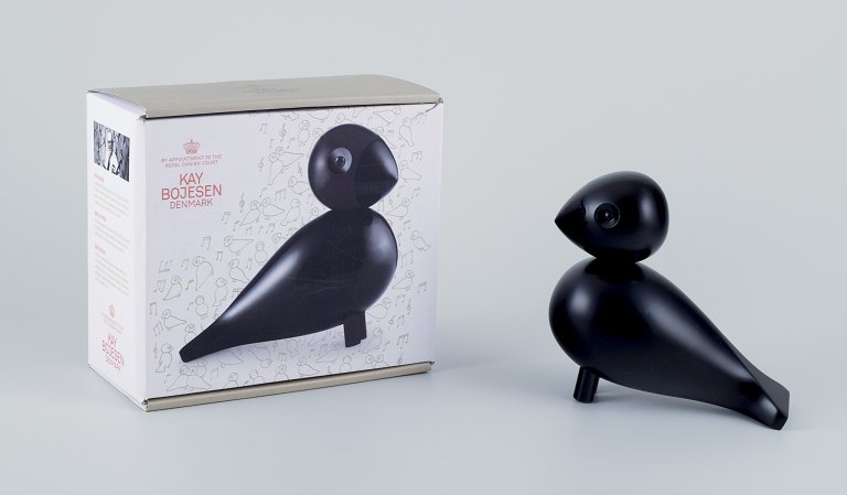 Kay Bojesen. ‘Raven’ - songbird in beech wood.