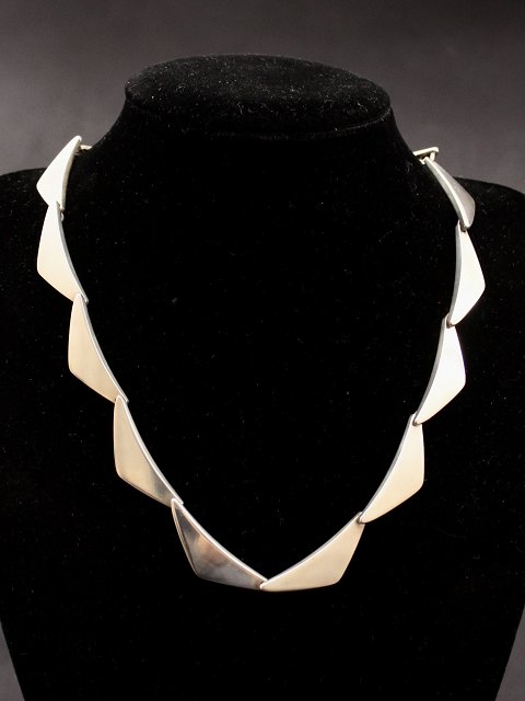 Georg Jensen Hans Hansen peak sterling sølv halskæde