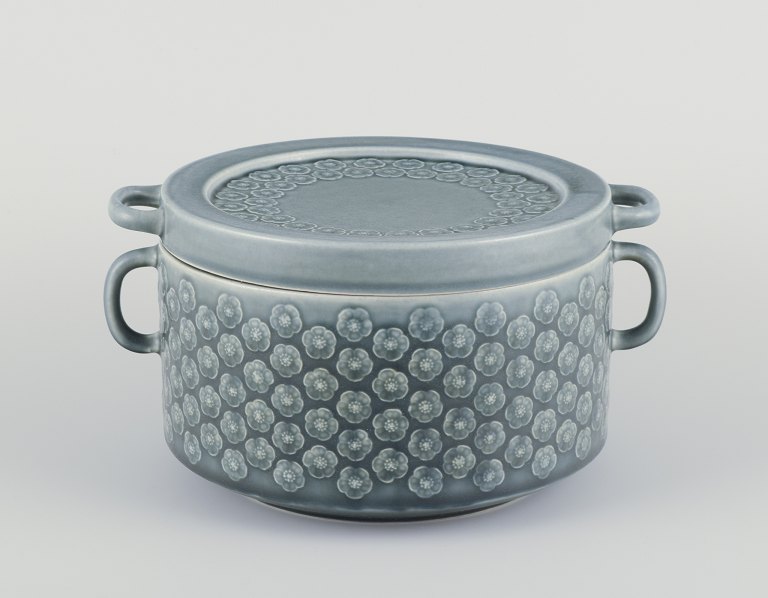 Jens Harald Quistgaard for Kronjyden. "Azur" stoneware lidded tureen.