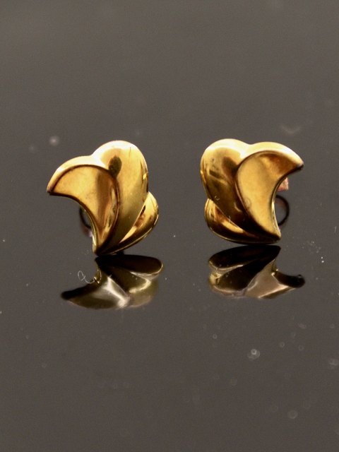 8 karat guld øre stikker