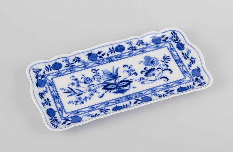 Bavaria, Tyskland.Aflang bakke af porcelæn.