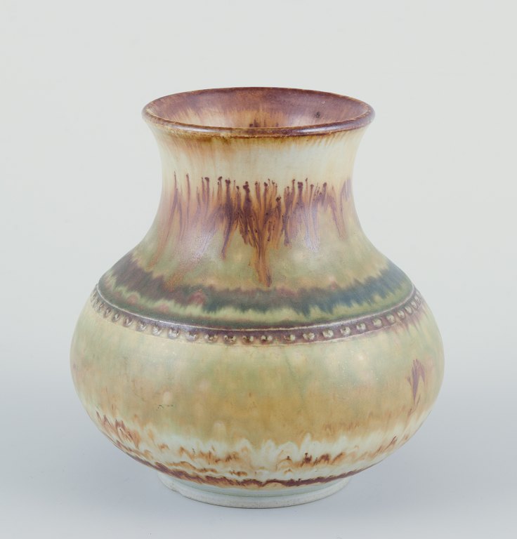 for Höganäs.Unique vase of stoneware.