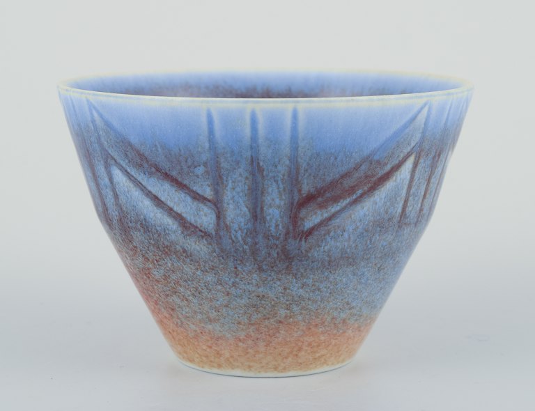 Carl Harry Stålhane for Rörstrand, Sweden.Small ceramic vase.
