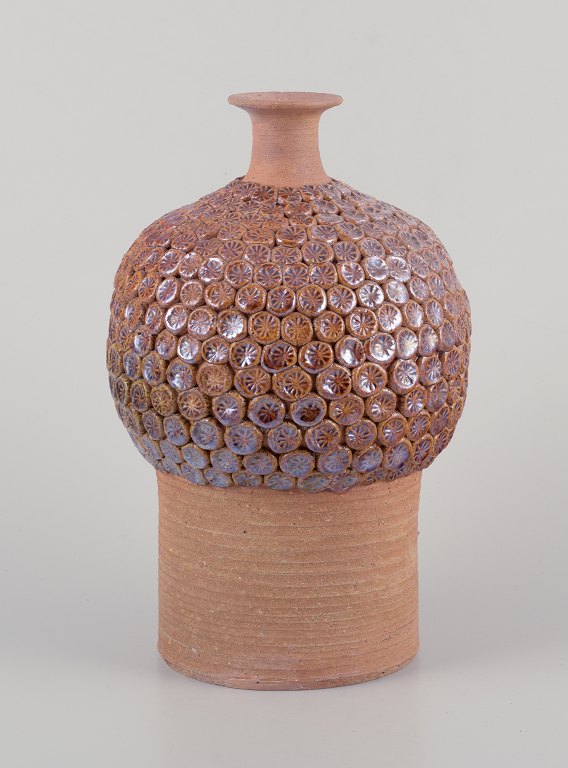 Rolf Fagerberg, svensk keramiker.Unika vase af lertøj.