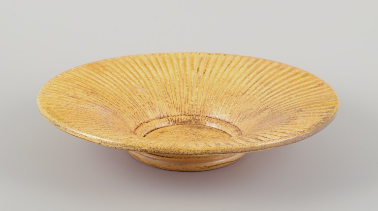 Svend Hammershøi for Kähler.Large ceramic bowl.