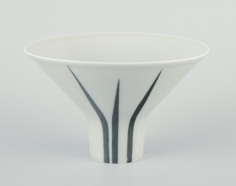 Rörstrand ”Lancett” vase af porcelæn.