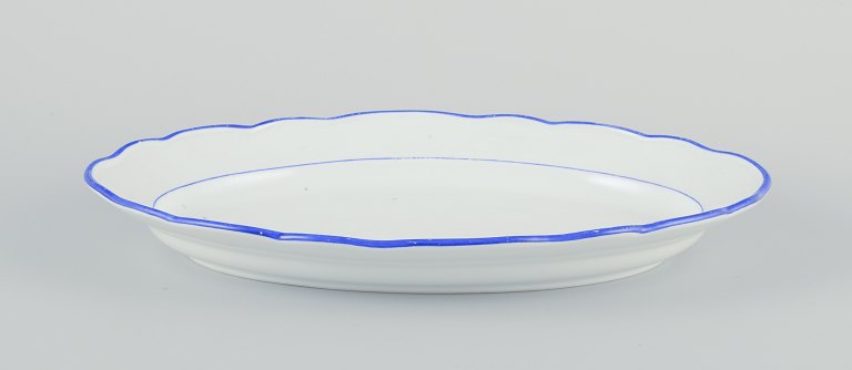 Meissen, Germany. Oval serving dish.