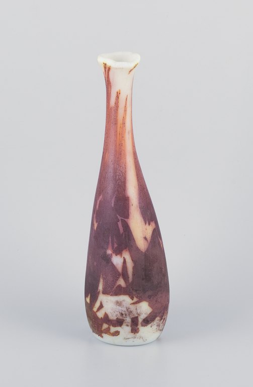 Cenedese, Murano, stor unika kunstglasvase.Høj og smalhalset.