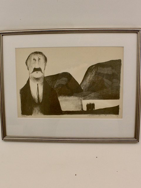 Albert Bertelsen litografi