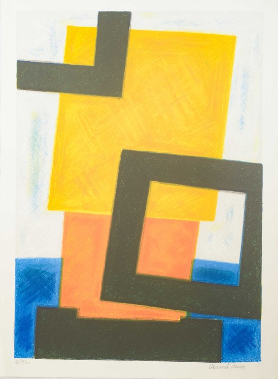 Osmund HansenLithograph, numbered 76/150.Signed in pencil.
