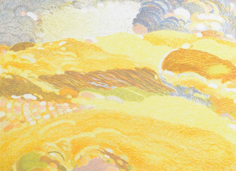 Kristian Begtorp (1922–2018)Color lithograph.