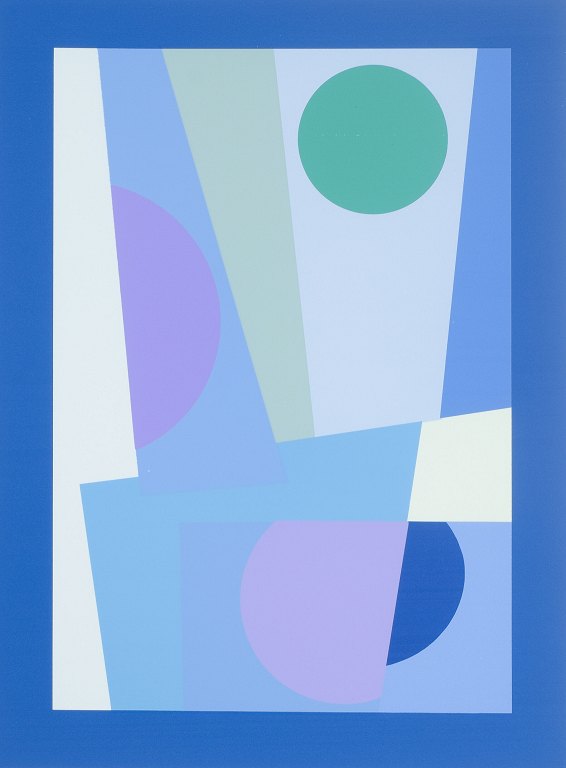 Bamse Kragh-Jacobsen (1913–1992)Serigraph (special print). 1982.