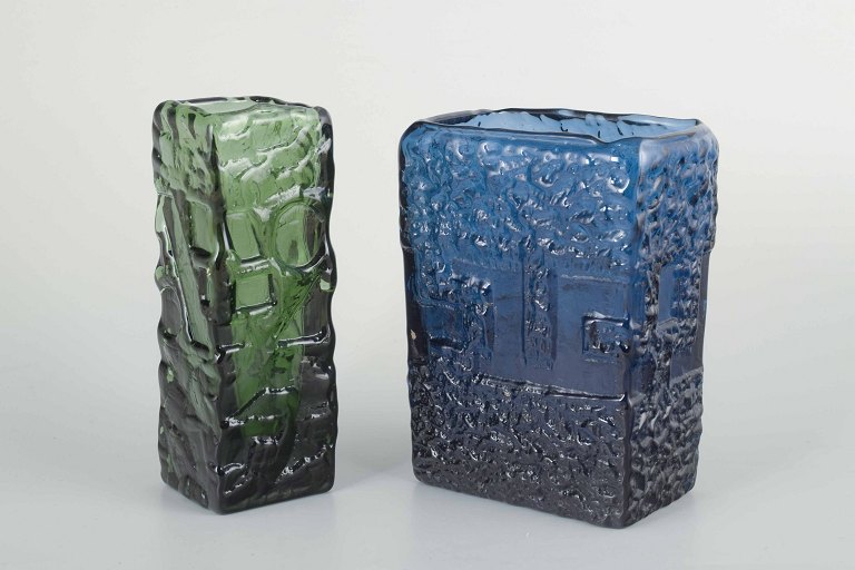 Göte Augustsson for Svensk Ruda GlasbrukArt glass vase, mid-20th century.