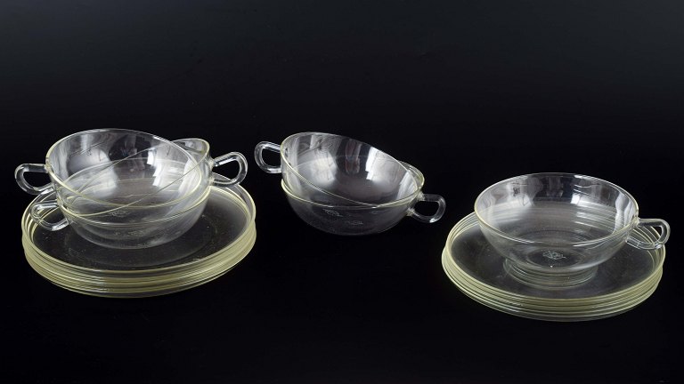 Wilhelm Wagenfeld for Jenaer GlasTesæt, 1930’erne.
