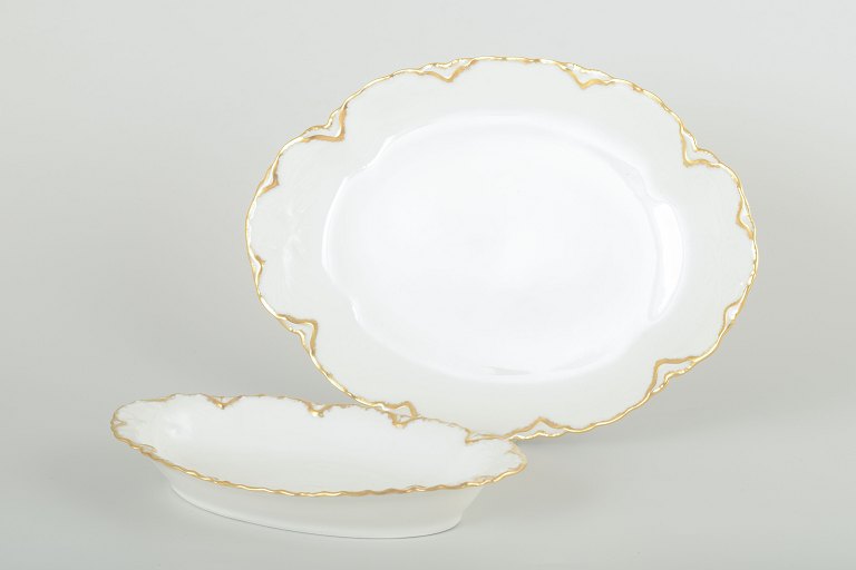 Haviland, Frankrig2 ovale fade, 1940’erne.