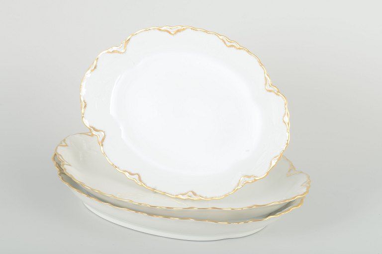 Haviland, Frankrig3 ovale fade, 1940’erne.