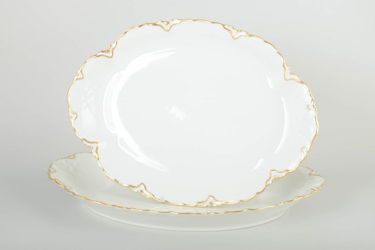 Haviland, Frankrig2 ovale fade, 1940’erne.