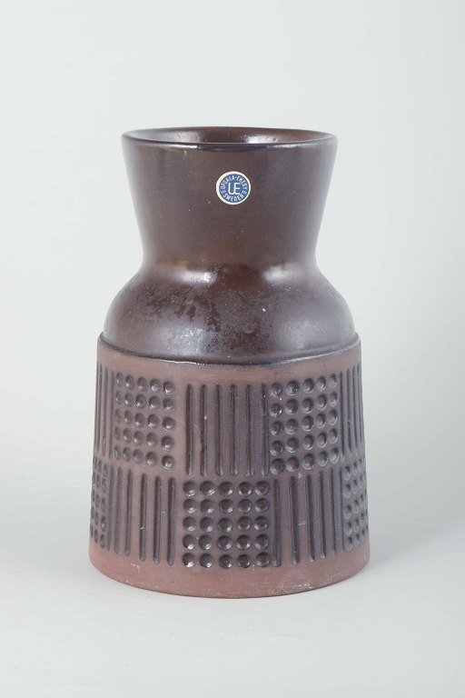 Mari Simmulson for Upsala-EkebyStoneware Vase, model 4565, 1960s.