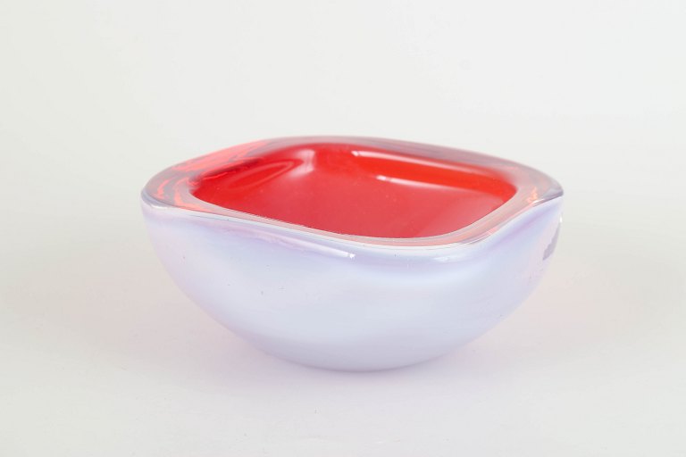 Murano art glass bowl, 1960s/70s.