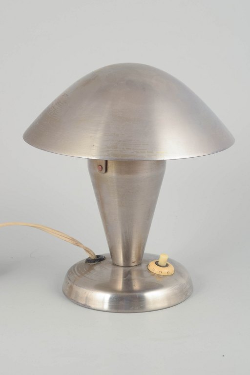 Josef Hůrka for NapakoBordlampe i stål, 1930’erne.