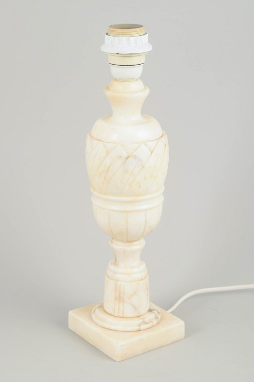 Italiensk Marmor Bordlampe, 1970’erne.