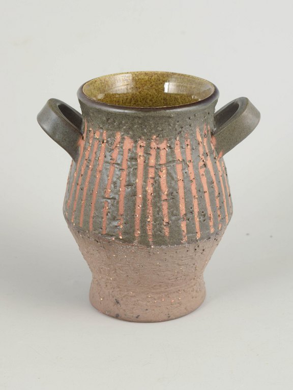 Mari Simmulson for Upsala EkebyVase med hanke, model 43130/8, 1960’erne.