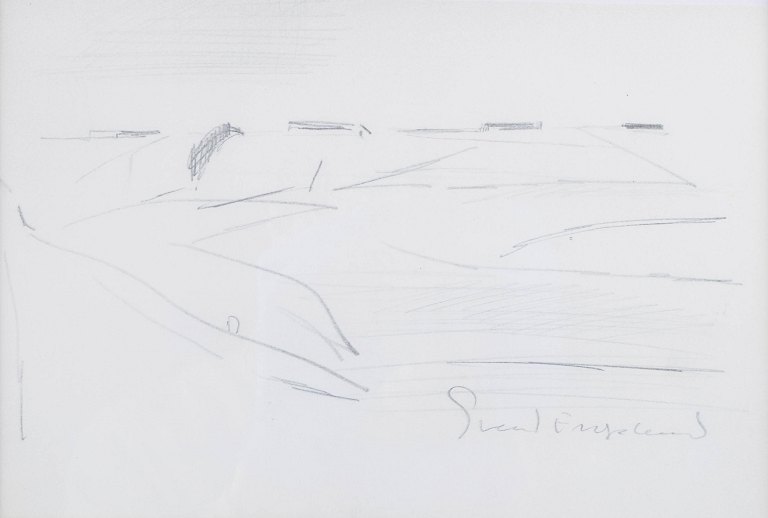 Svend Engelund, tegning, dansk billedkunstner.