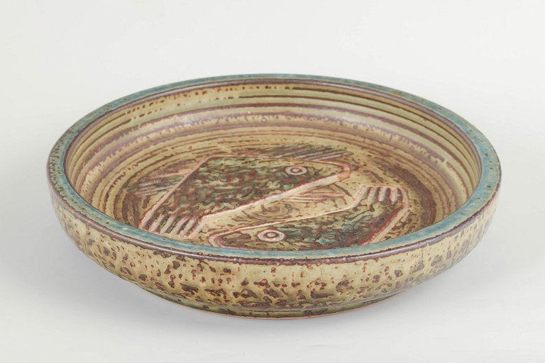 Jørgen Mogensen for Royal Copenhagen, stor keramisk skål.