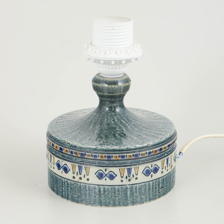 Yngve Blixt for Höganäs, bordlampe.