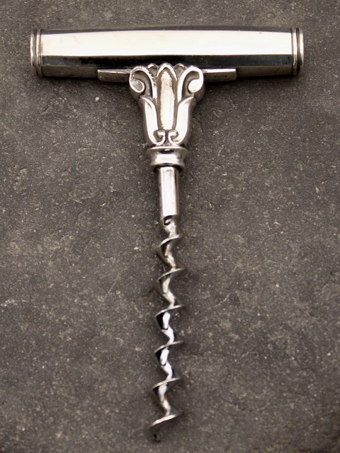 Georg Jensen sterling sølv proptrækker