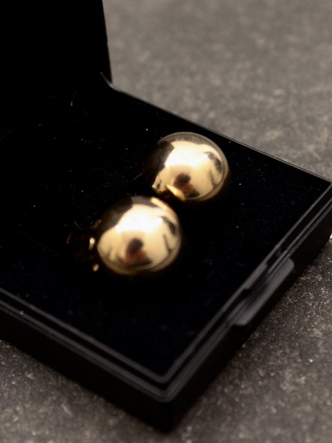 8 karat guld øreclips