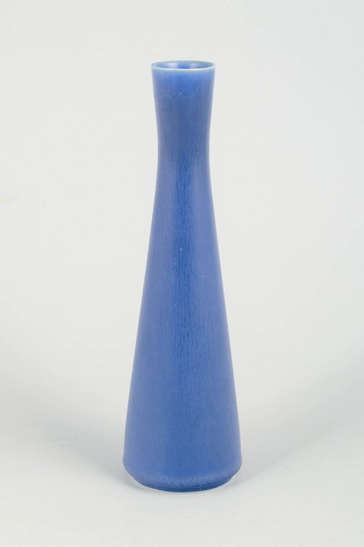 Frode Bahnsen for Palshus, vase i stentøj med harepelsglasur.