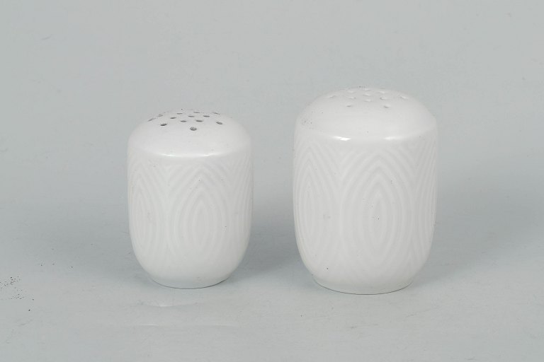 Axel Salto for Royal Copenhagen, salt and pepper set.