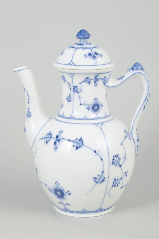 Royal Copenhagen Blue Fluted Plain, coffee pot.