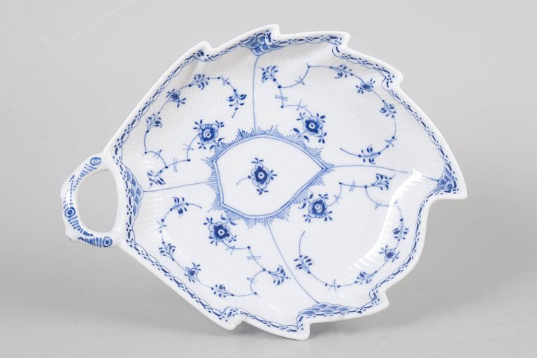 Royal Copenhagen Blue Fluted Half Lace, handled dish.